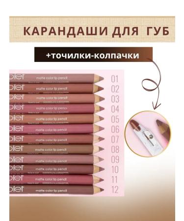 NUNA UK set of lip pencils - Buy Online on GoSupps.com