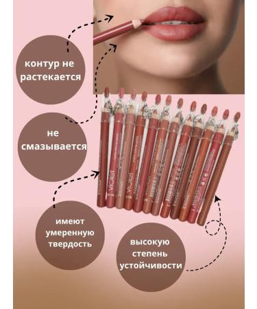 NUNA UK set of lip pencils - Buy Online on GoSupps.com
