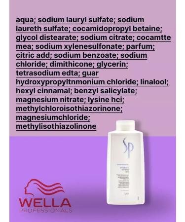 WELLA PROFESSIONALS Wella sp Hydrate moisturizer shampoo 1l - Buy Online on GoSupps.com