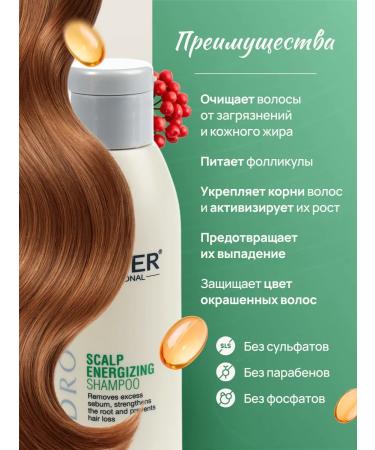 Beaver Shampoo for hair growth against loss of 258 ml - Buy Online on GoSupps.com
