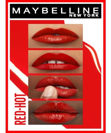 Maybelline New York Liquid lipstick 25 Red-Hot - Buy Online on GoSupps.com