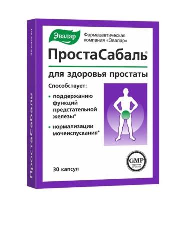 Evalar SECTABAL for prostate 30 capsules - Buy Online on GoSupps.com