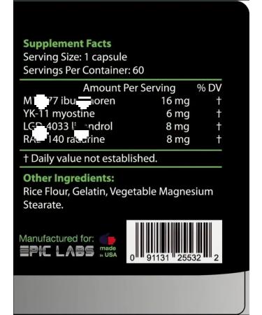 Epic Labs Quadro Pro muscle set - Buy Online on GoSupps.com