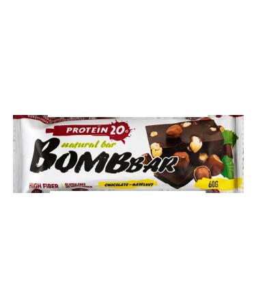 BombBar Batonchik protein chocolate-pile 60g 6pcs