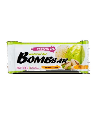 BombBar Batonchik protein pistachio seal 60g 3pcs