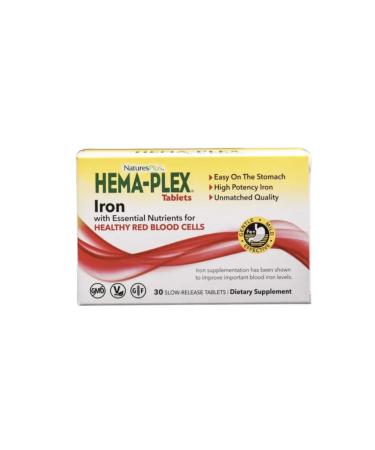 Natures Plus HEMA-PLEX complex of vitamins with prolonged release