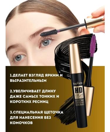 TopFace HD High Definition Mascara Volume Longlash PT303.A - Buy Online on GoSupps.com