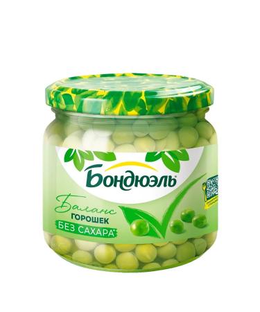 Green peas without sugar 350ml 2 pcs - Buy Online on GoSupps.com