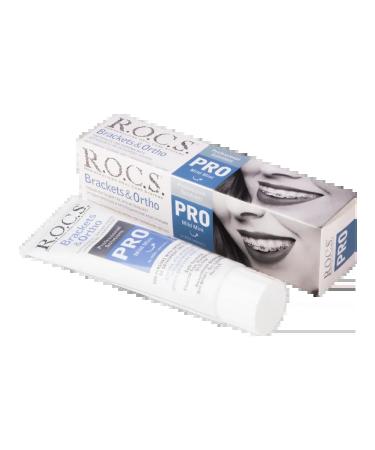 ROCS Toothpaste Pro Brackets & Ortho 135g