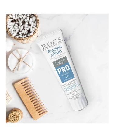 ROCS Toothpaste Pro Brackets & Ortho 135g - Buy Online on GoSupps.com