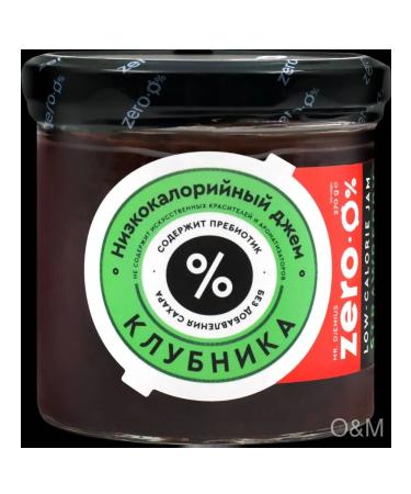 MR DJEMIUS ZERO Jam low -calorie strawberries 270g 2pcs