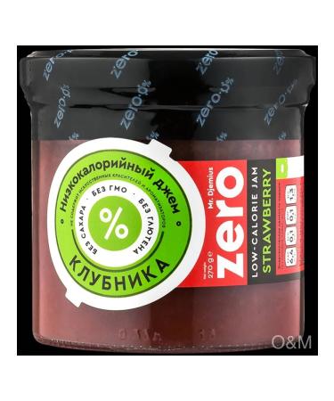 MR DJEMIUS ZERO Jam low -calorie strawberries 270g 10pcs - Buy Online on GoSupps.com