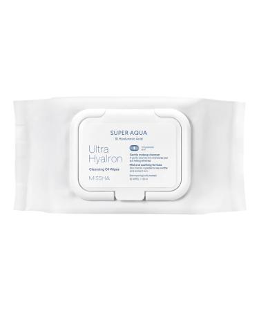 MISSHA Makeup wipes with Aqua Ultra Hyalron 30sh oils - Buy Online on GoSupps.com