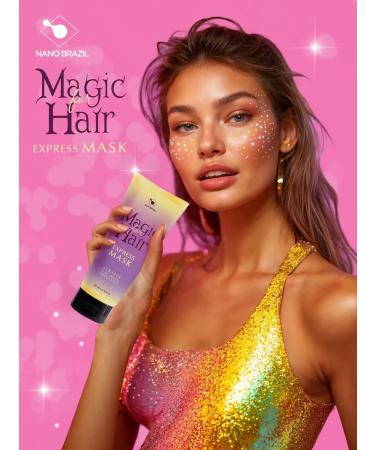 NANO BRAZIL Keratin hair mask Professional Magic Hair - Buy Online on GoSupps.com