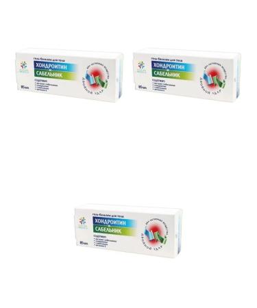 NATURA MEDICA gel-balsam chondroite saber-pcs 85ml 3 pcs