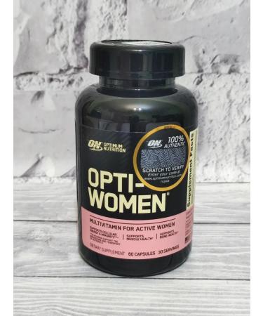 Optimum Nutrition Women's vitamins Opti-Women 60 Health Capsules - Buy Online on GoSupps.com