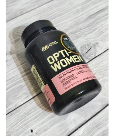 Optimum Nutrition Women's vitamins Opti-Women 60 Health Capsules - Buy Online on GoSupps.com