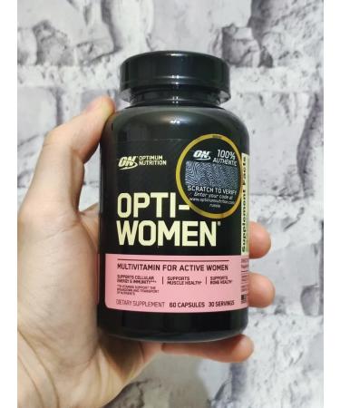 Optimum Nutrition Women's vitamins Opti-Women 60 Health Capsules - Buy Online on GoSupps.com