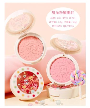kittywow Face blush matte XIXI sweets #04 - Buy Online on GoSupps.com