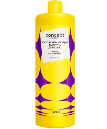 Concept Fusion Hair shampoo Detox Balance Restoring 1000 ml - Buy Online on GoSupps.com