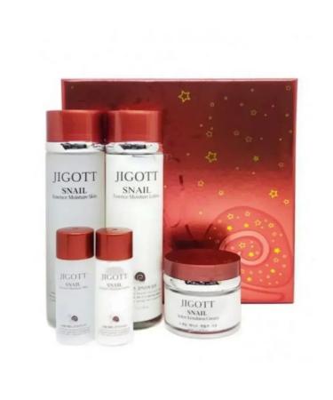 Jigott Facial set with snail extract
