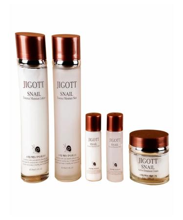 Jigott Facial set with snail extract - Buy Online on GoSupps.com