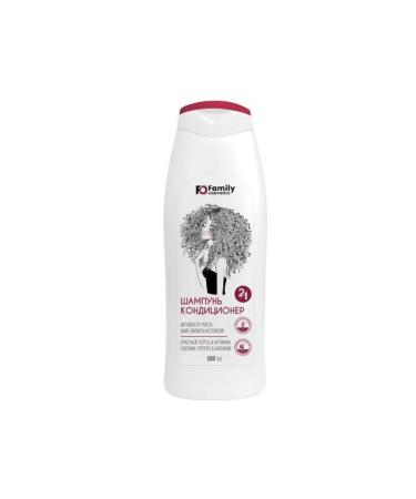 Family Cosmetics Contractor shampoo 2 in 1 growth activator 500 ml - Buy Online on GoSupps.com