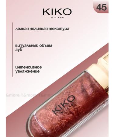 T&more Lip gloss Kiko 3d Hydra Lipgloss 45 - Buy Online on GoSupps.com