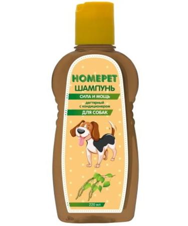 HomePet Degtyar dog shampoo with air conditioning 220 ml