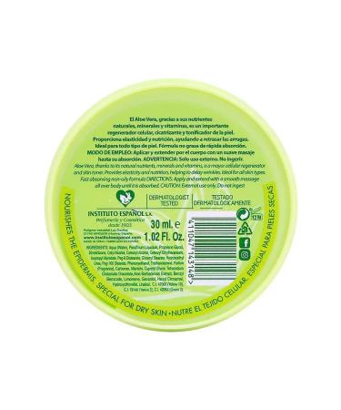INSTITUTO ESPANOL Body cream with aloe vera (feeding) 30 ml - Buy Online on GoSupps.com