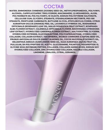 AROCELL Mask Facial Faces Coiling with collagen - Buy Online on GoSupps.com