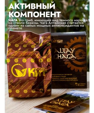 ALTAY CHAGA Chaga Birch natural 30 sticks 2g - Buy Online on GoSupps.com