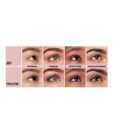 Mascara volume and lengthening black 2pcs - Buy Online on GoSupps.com