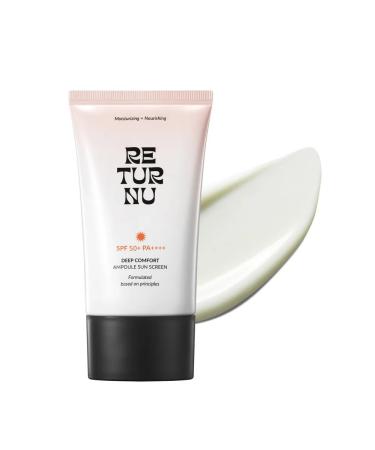 RETURNU Sunscreen moisturizer SPF 50+ 50 m - Buy Online on GoSupps.com