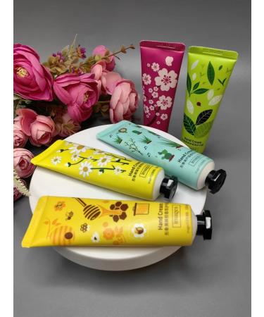 Amina BEAUTY cosmetics A set of hand creams Images 5pcs