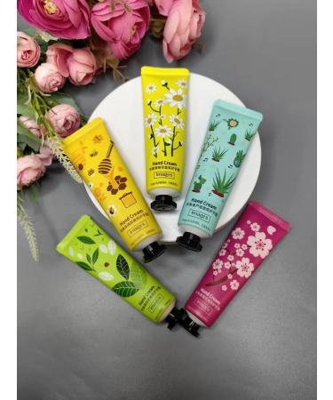 Amina BEAUTY cosmetics A set of hand creams Images 5pcs - Buy Online on GoSupps.com