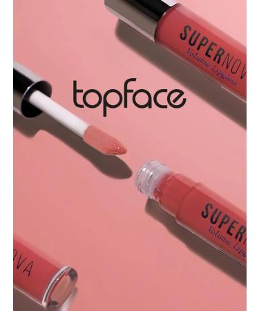 TopFace Lip gloss "Supernova Volume Lipgloss" Tone 008 PT209 - Buy Online on GoSupps.com