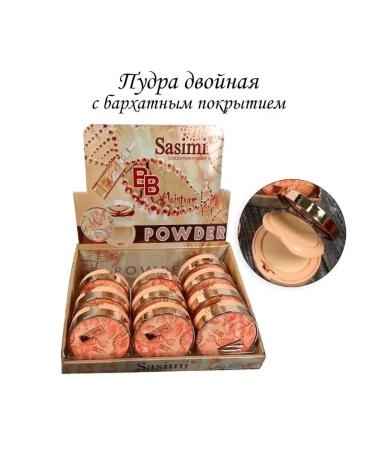 Sashimi Facial powder compact double tone 02 - Buy Online on GoSupps.com