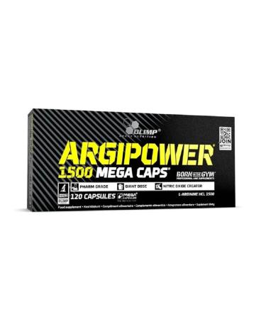 Olympus L Arginine 120 capsules for men Argipower 1500