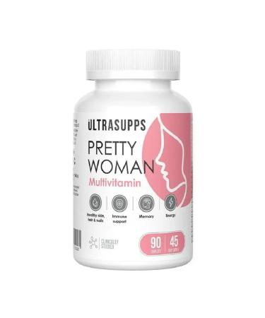 UltraSupps Vitamins for women Complex 90 Capsules of Bada for Health