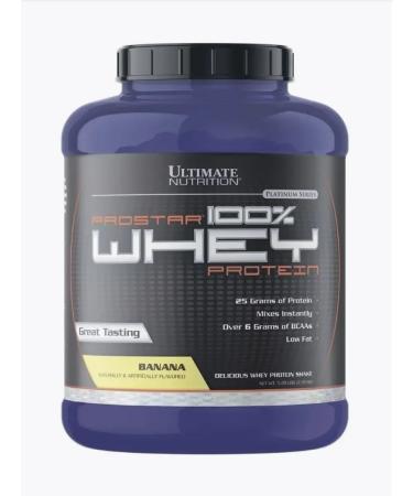 Ultimate Nutrition Serum protein Prostar Whey Banana 2390g