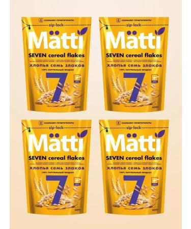 Matti Flakes 7 cereals 400 g 4 pcs