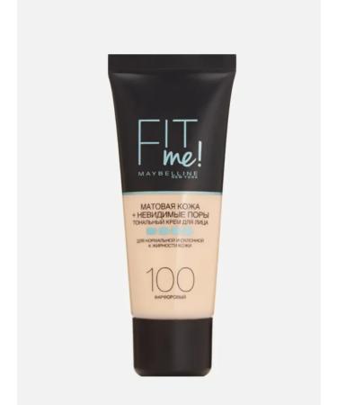 Maybelline New York Fit Me Core Facial Cream 100 Porcelain 30ml - Buy Online on GoSupps.com