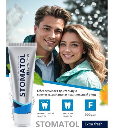 Stomatol Road toothpaste from unpleasant odor from the mouth 30 g - Buy Online on GoSupps.com