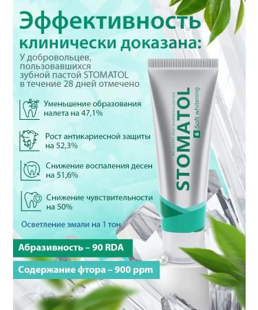 Stomatol Toothpaste Road whitening of careful action 30 grams - Buy Online on GoSupps.com