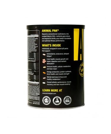 Animal Vitamins PAK 30 portions Vitamin complex - Buy Online on GoSupps.com