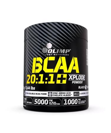 Olympus Amino acids 200 g BCAA 20 1 1 dietary supplement sportpit for men