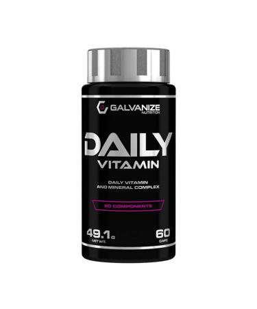 Galvanize Nutrition Vitamins for women and for men Daily Vitamin 60 capsules