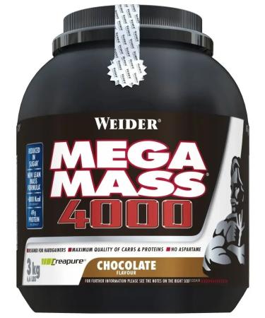 Weider Gainer with Creatin Mega Mass 4000 3 kg