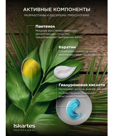 ISKARTES Professional Hair restoration shampoo - Buy Online on GoSupps.com